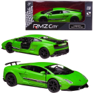 Машинка металлическая Uni-Fortune RMZ City серия 1:32 Lamborghini Gallardo LP570-4 Superleggera, инерционная, зеленый матовый цвет, двери открываются