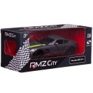 Машинка металлическая Uni-Fortune RMZ City серия 1:32 Mercedes-Benz GT S AMG 2018, инерционная, цвет серый матовый с полосой, двери открываются