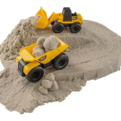 Игровой набор Космический песок с машинками грузовик и трактор 2кг песочный