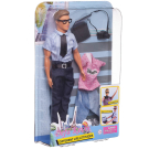 Игровой набор Кукла Defa Kevin На работе" co сменным комплектом одежды и игровыми предметами, 2 вида, 30 см