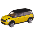 Машина металлическая 1:43 MINI CLUBMAN, цвет желтый