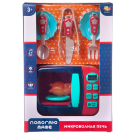 Игровой набор ABtoys Помогаю Маме Микроволновая печь на батарейках