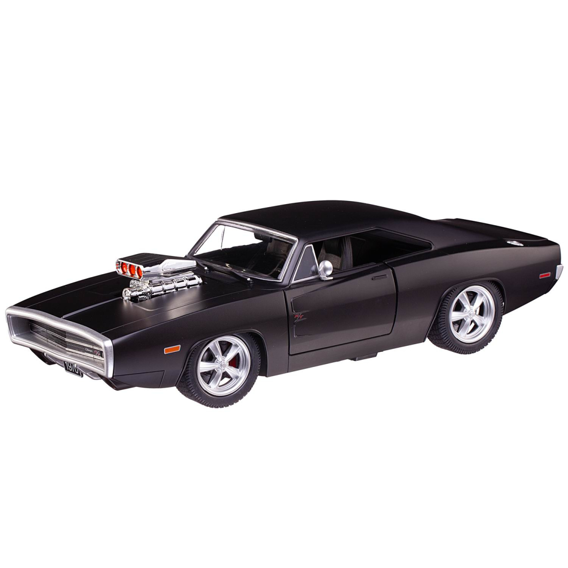 Машина р/у 1:16 Dodge Charger R/T with engine Version, 2,4G, цвет черный,  звуковые эффекты, двери и капот открываются в ручную., 33*12.9*9 | купить,  цена, отзывы