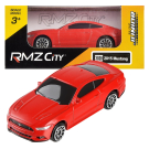 Машинка металлическая Uni-Fortune RMZ City 1:64 Ford Mustang 2015, без механизмов, цвет красный матовый,