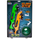 Спортивная игра YULU Sling Stix, в наборе 2 устройства для запуска с присоской, 1 мячик попрыгунчик