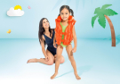 Жилет надувной INTEX "Deluxe Swim Vest" (Делюкс), 3-6лет, оранжевый