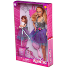 Кукла Defa Lucy Мама и дочка идут в гости, в наборе с игровыми предметами, 2 куклы