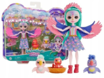 Игровой набор Mattel Enchantimals Кукла Зяблик Филии Финч и 3 птенца