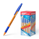 Ручка шариковая ErichKrause R-301 Orange Stick&Grip 0.7, цвет чернил синий (в коробке по 50 шт.)