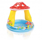 Бассейн надувной детский с навесом INTEX "Mushroom Baby Pool" (Грибок), (1-3 года), 102х89см