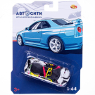 Машинка Abtoys Автосити металлическая граффити без механизмов 1:64