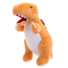 Мягкая игрушка ABtoys Dino Baby Динозаврик коричневый, 17см