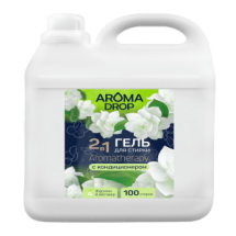 AROMA DROP Гель для стирки 2в1 Aromatherapy Жасмин и Ветивер 5л