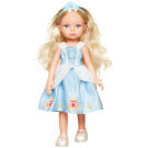 Кукла ABtoys Времена года Сказочная девочка в голубом платье 33 см