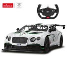 Машина р/у 1:14 Bentley Continental GT3, цвет белый 2,4G