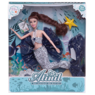 Кукла Junfa Atinil (Атинил) Русалочка в серебристом костюме, 28см
