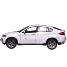 Машина металлическая 1:24 scale BMW X6, цвет белый, двери и капот открываются
