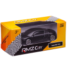 Машинка металлическая Uni-Fortune RMZ City 1:64 Audi R8 V10, без механизмов, черный матовый цвет