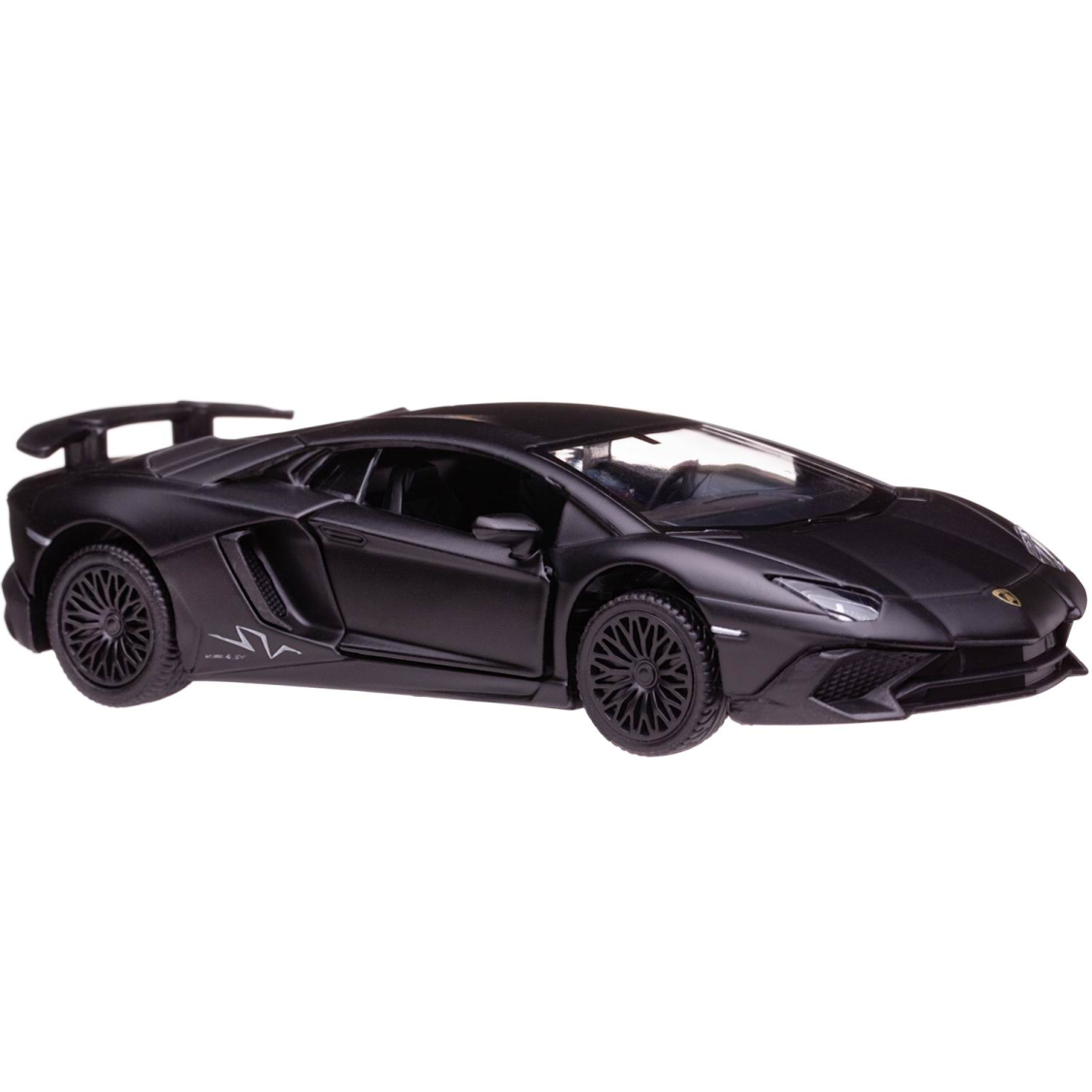 Машинка металлическая Uni-Fortune RMZ City серия 1:32 Lamborghini Aventador  LP 750-4 Superveloce, инерционный, цвет черный матовый, двери открываются |  купить, цена, отзывы