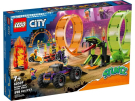 Конструктор LEGO City Stuntz Трюковая арена «Двойная петля»