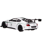 Машина р/у 1:14 Bentley Continental GT3, цвет белый 2,4G