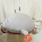 Мягкая игрушка Abtoys Supersoft Морской котик серый, 27 см