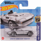 Hot Wheels Машинка Коллекционная Corvette Grand Sport Roadster Серебристая