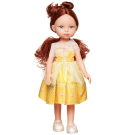 Кукла ABtoys Времена года Сказочная девочка в желтом платье 33 см