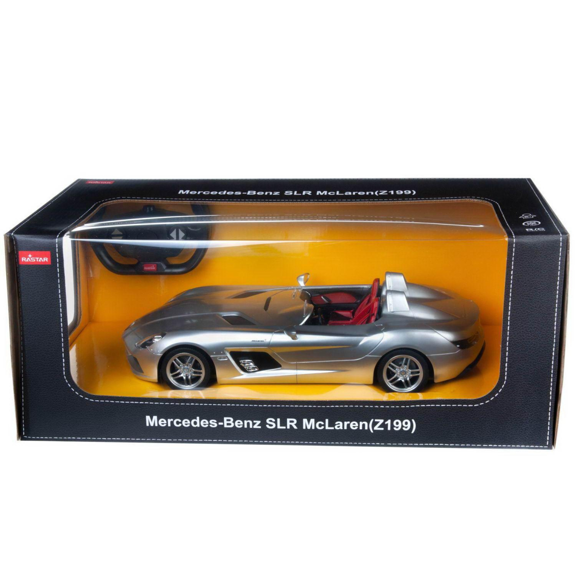 Машина р/у 1:12 Mercedes-Benz SLR, цвет серебряный 2.4G | купить, цена,  отзывы