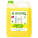 Гель для мытья посуды SYNERGETIC Лимон 5 л