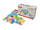 Кубики пластиковые Десятое королевство Кубики для умников 4 шт с карточками Baby Toys