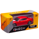 Машинка металлическая Uni-Fortune RMZ City 1:64 Chevrolet Camaro, без механизмов, цвет матовый красный