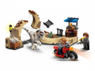 Конструктор LEGO Jurassic World Атроцираптор: погоня на мотоцикле