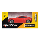 Машинка металлическая Uni-Fortune RMZ City 1:64 Ford Mustang 2015, без механизмов, цвет красный матовый,