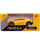 Машинка металлическая Uni-Fortune RMZ City 1:64 LAMBORGHINI HURACAN LP610-4, Цвет Жёлтый