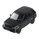 Машинка металлическая Uni-Fortune RMZ City серия 1:32 Range Rover Sport, инерционная, черный матовый цвет, даери открываются