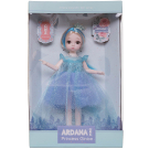 Кукла Junfa Ardana Princess с короной в роскошном голубом платье 2 вида в подарочной коробке 30 см