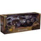 Игровой набор Abtoys Боевая сила Военная техника: танк, вертолет, 2 фигурки солдат