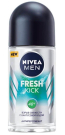 Део ролик Nivea MEN мужской FRESH KICK 50мл