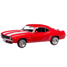 Машина металлическая RMZ City серия 1:32 Chevrolet Camaro 1969, красный цвет, двери открываются