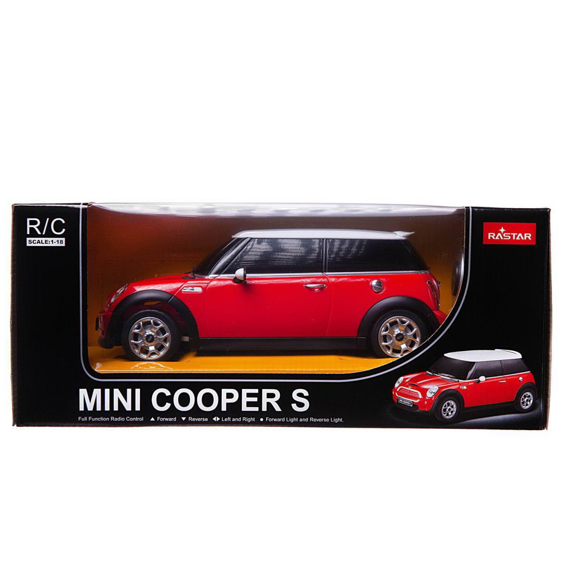 Машина р/у 1:18 Minicooper S, цвет красный 2.4G | купить, цена, отзывы