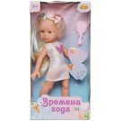 Кукла ABtoys Времена года 32 см в белой кофте без рукавов и бледно-розовой юбке