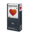 Презервативы Masculan 4 classic XXL №10 Увеличенного размера, бесцветные