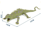 Фигурка Abtoys Юный натуралист Рептилии Ящерица (зеленая с шипами на спине), термопластичная резина