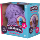 Интерактивная игрушка ABtoys Макаронка Собака фиолетовая ходит, звуковые и музыкальные эффекты.