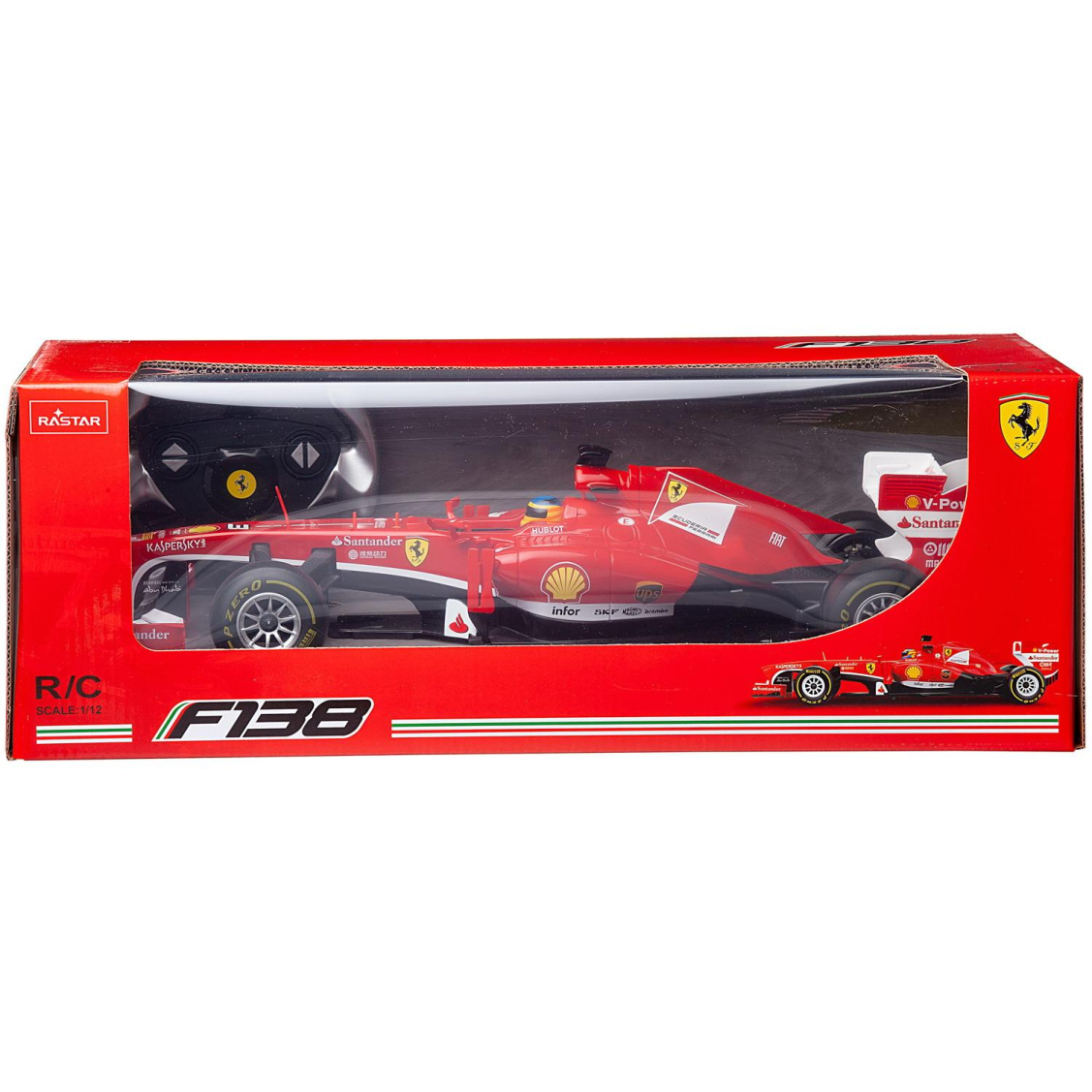 Машина р/у 1:12 Болид гоночный Ferrari F1, красный цвет, 2,4G | купить,  цена, отзывы