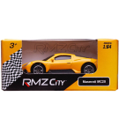 Машина металлическая RMZ City 1:64 Maserati MC 2020, без механизмов, желтый цвет