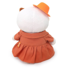 Мягкая игрушка BUDI BASA Кошка Ли-Ли BABY в тренче и шляпке 20см