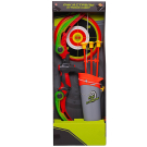 Игровой набор ABtoys Лук 59 см с подсветкой с 3 стрелами, колчаном и мишенью