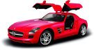 Машина р/у 1:14 Mercedes-Benz SLS AMG, цвет красный 2.4G